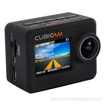 Real 1080P Full HD Waterproof Mini Sports Action Camera with 170° Wide Angle FOV